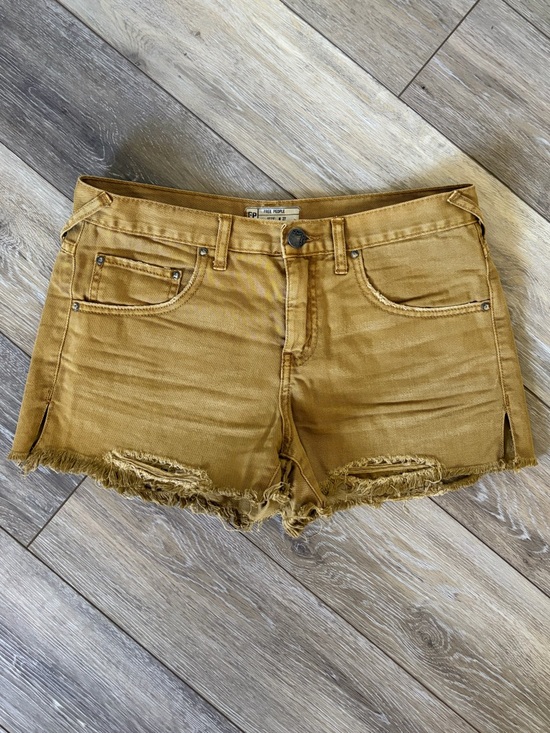 Free People Pants - Free People Distressed Denim Shorts